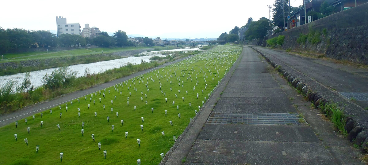 犀川緑地（杉の井下付近）