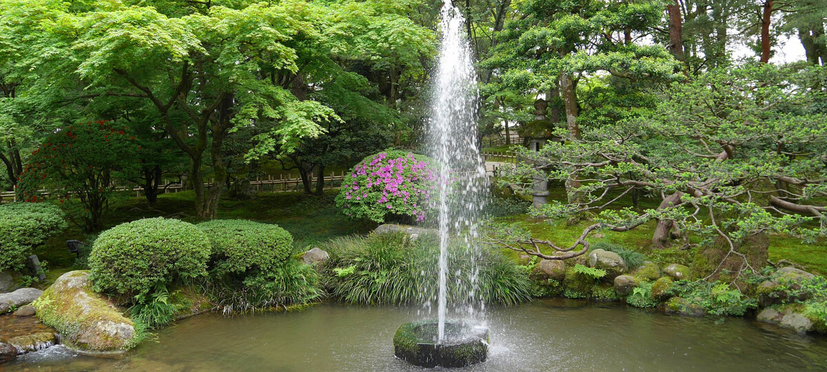 兼六園内 噴水 | 金沢フィルムコミッション